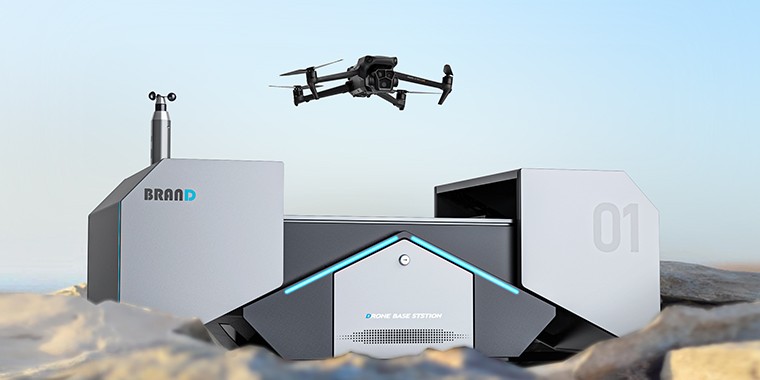 匠品設計案例丨無人機機巢設計